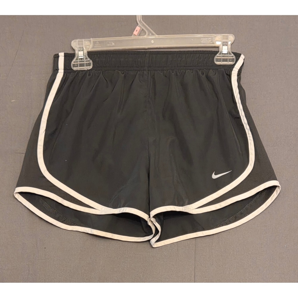 Nike Dri-FIT Tempo Lined Running Shorts Womens Size Small Dark Gray Athletic
